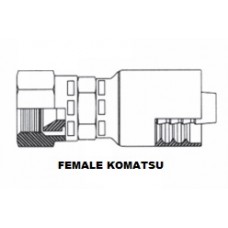 3/4 X 30 Female Komatsu (30MM) 3/4 X 30 Female Komatsu (30MM)